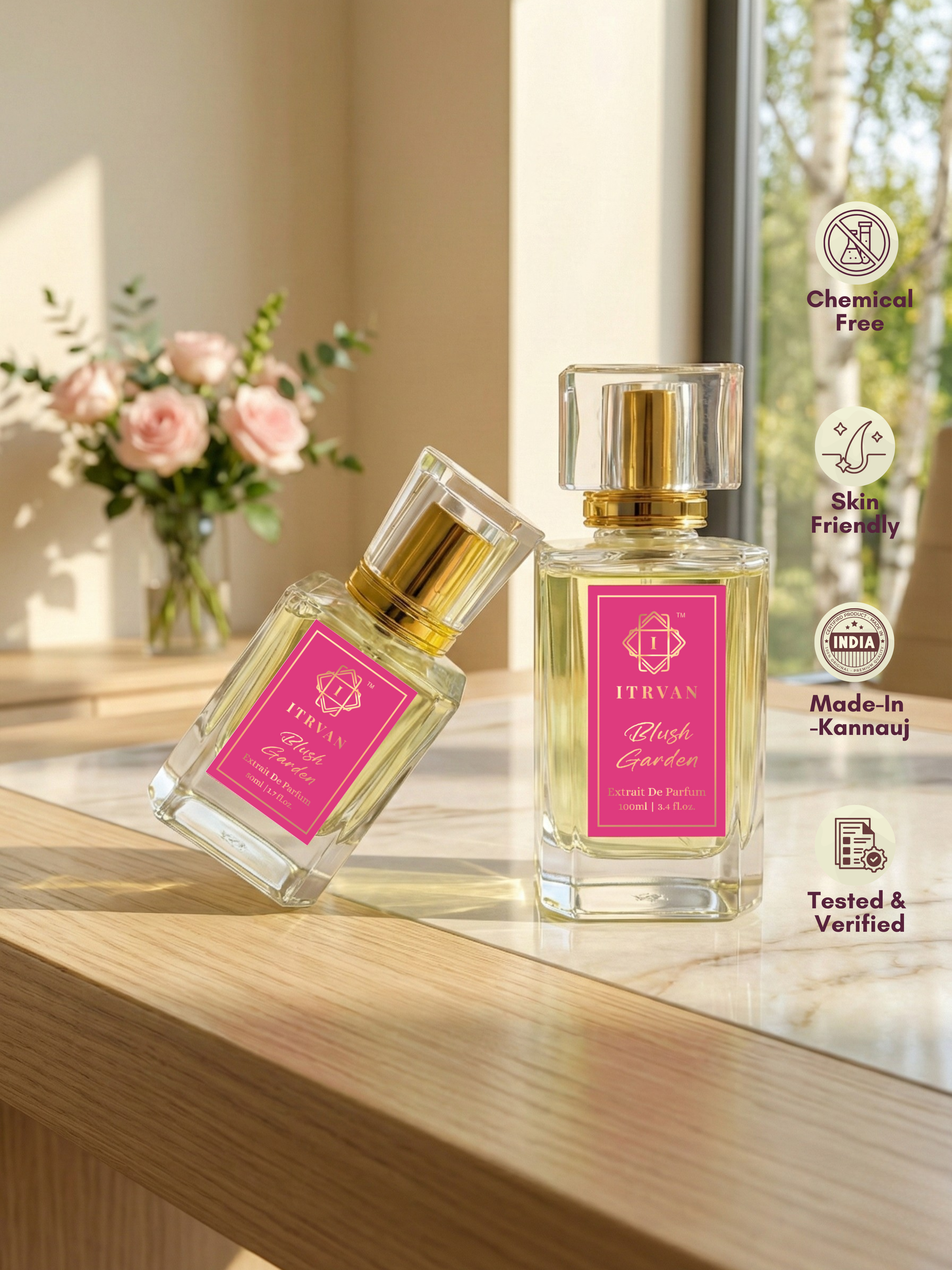 Blush Garden – Extrait De Parfum Itrvan Perfumes