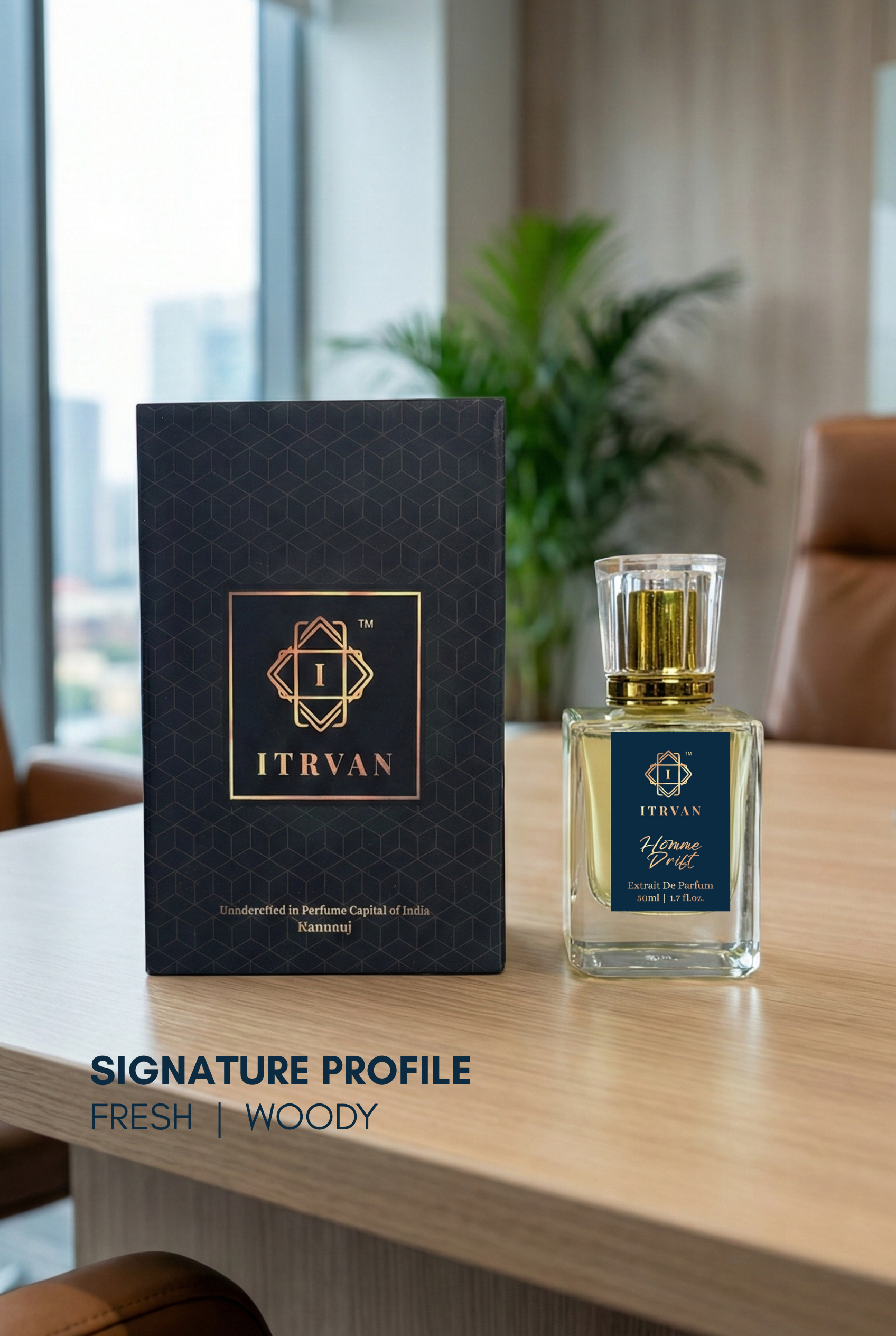 Homme Drift – Extrait De Parfum Itrvan Perfumes