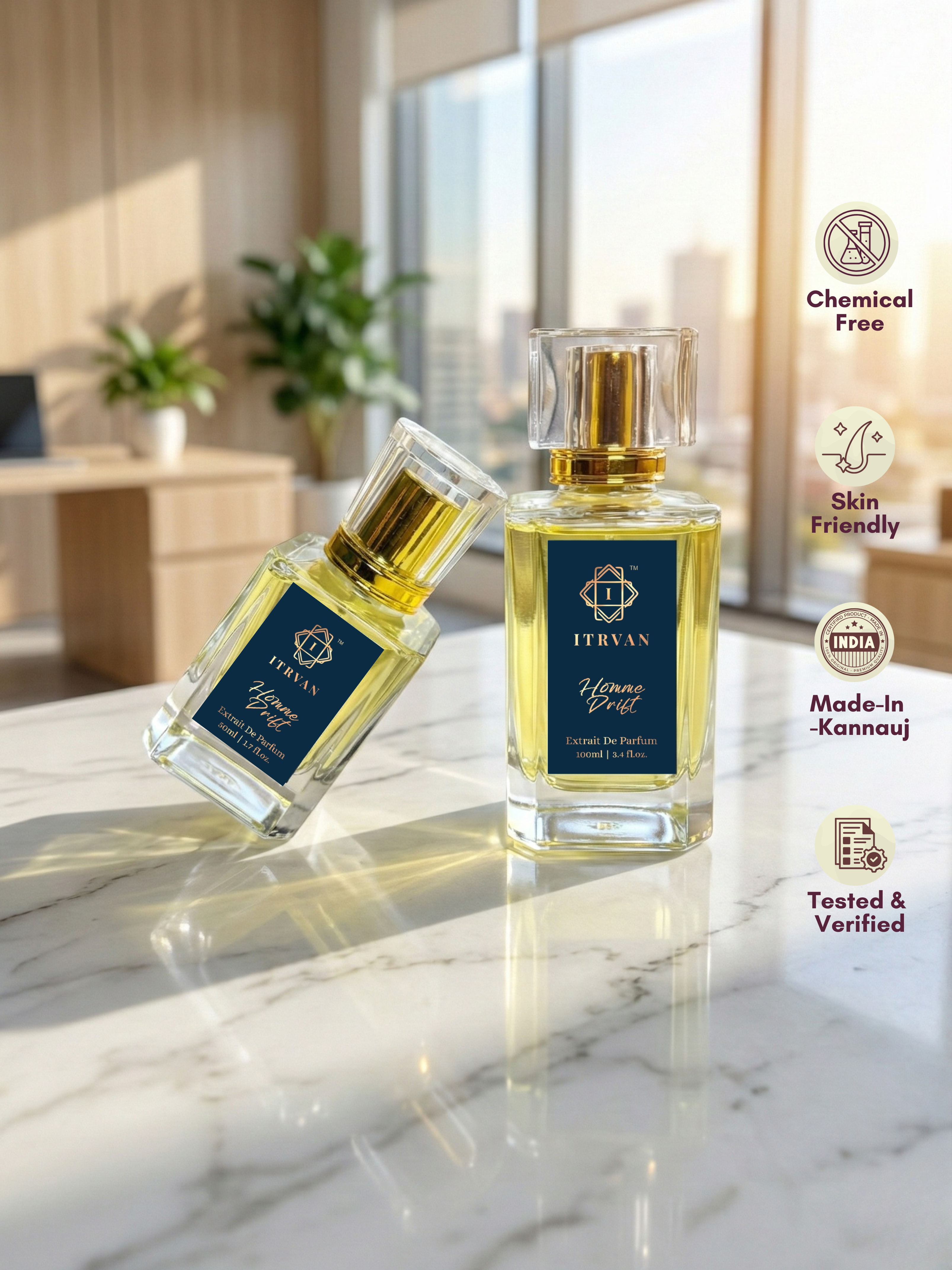 Homme Drift – Extrait De Parfum Itrvan Perfumes