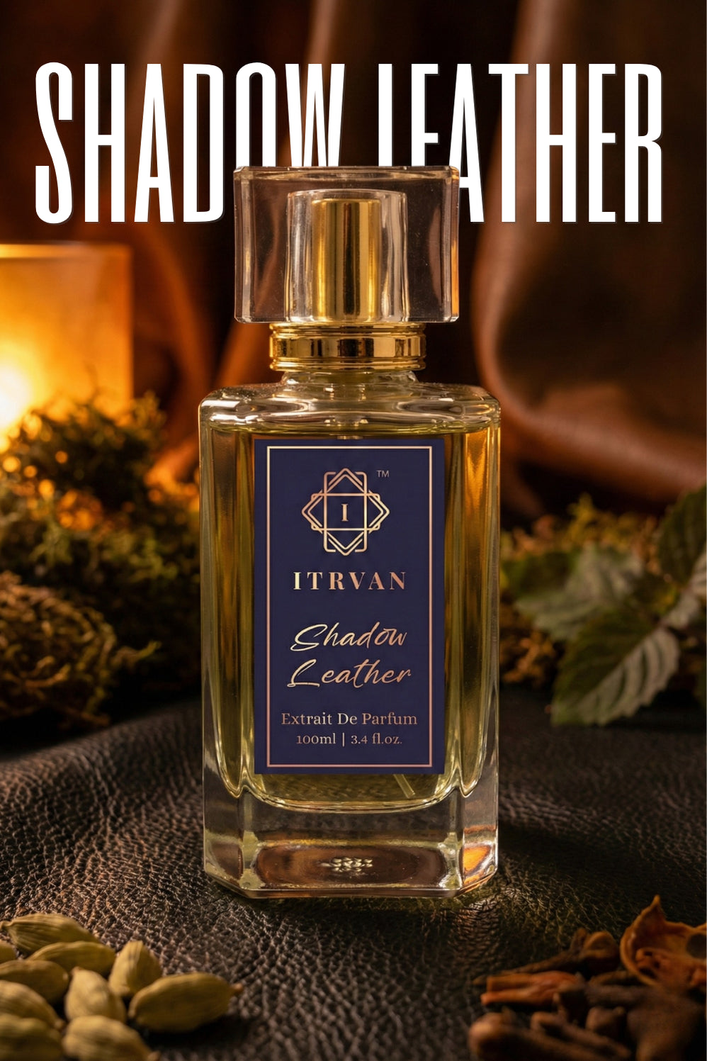 Shadow Leather – Extrait De Parfum Itrvan Perfumes