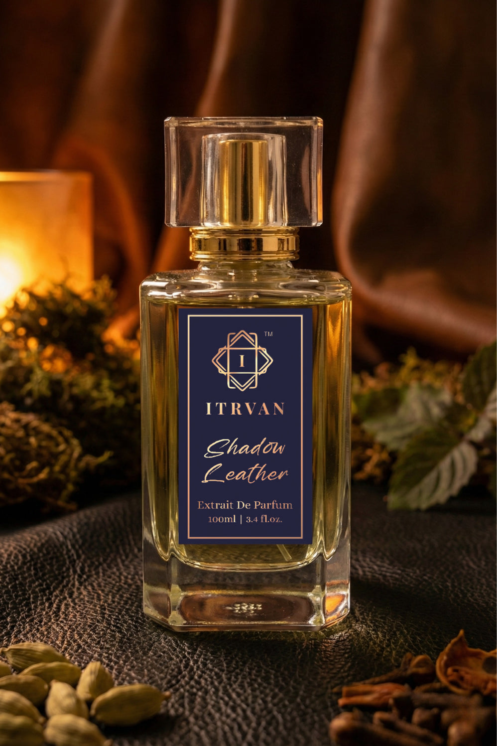 Shadow Leather – Extrait De Parfum Itrvan Perfumes