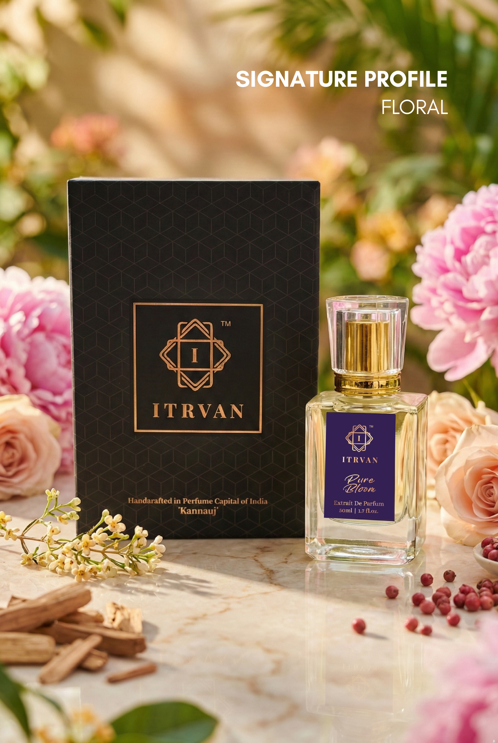 Pure Bloom – Extrait De Parfum Itrvan Perfumes