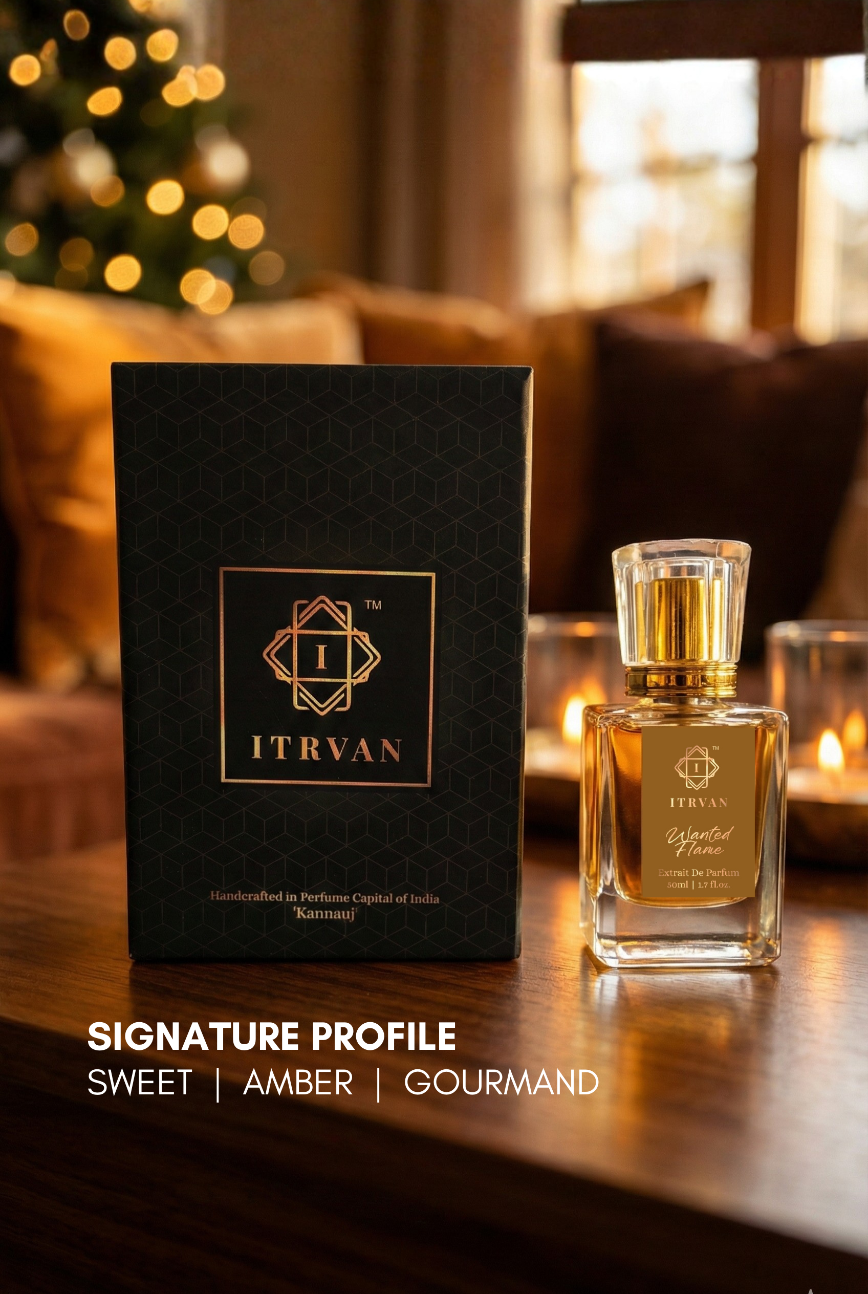 Wanted Flame – Extrait De Parfum Itrvan Perfumes