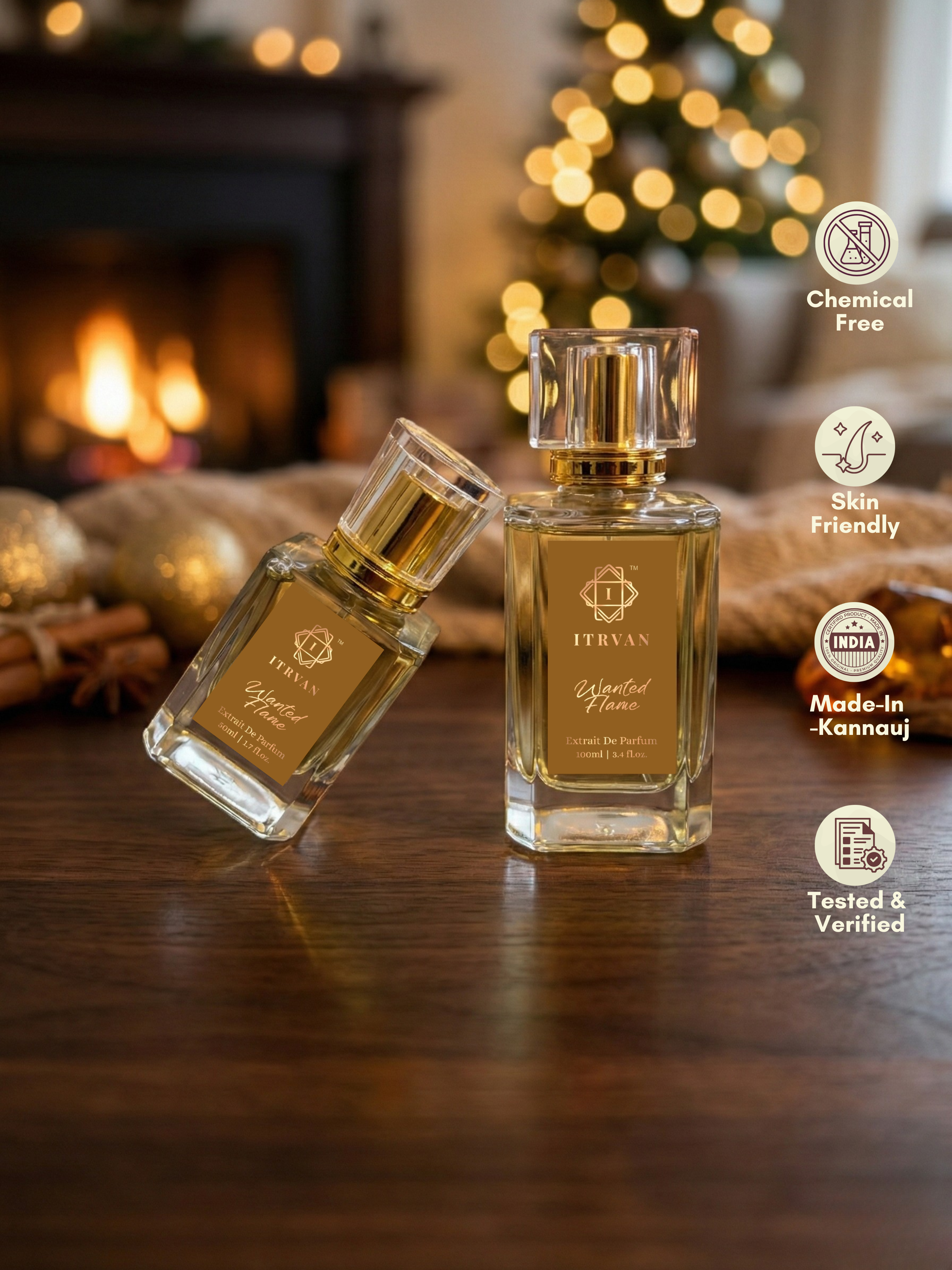 Wanted Flame – Extrait De Parfum Itrvan Perfumes