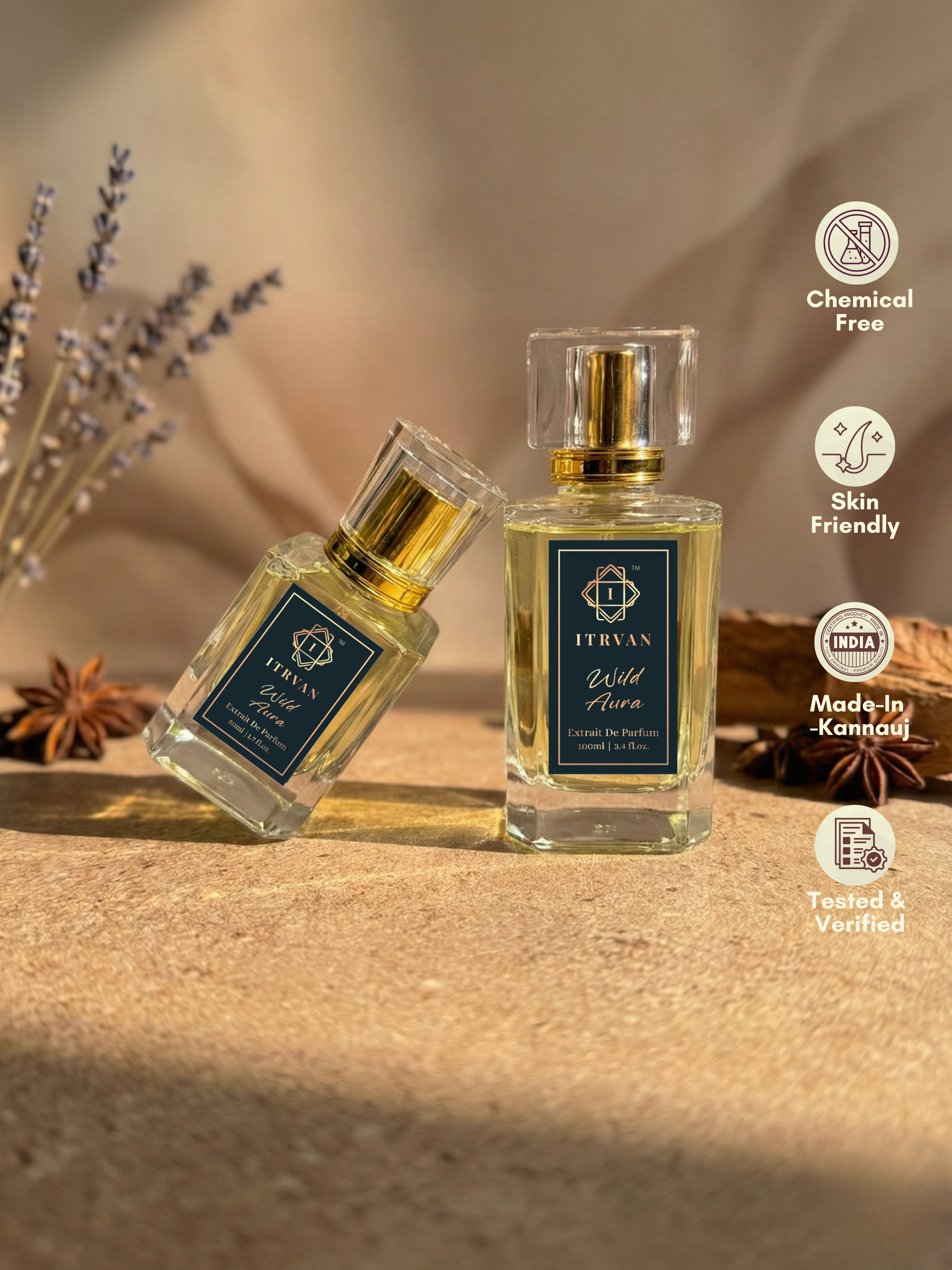 Wild Aura – Extrait De Parfum Itrvan Perfumes