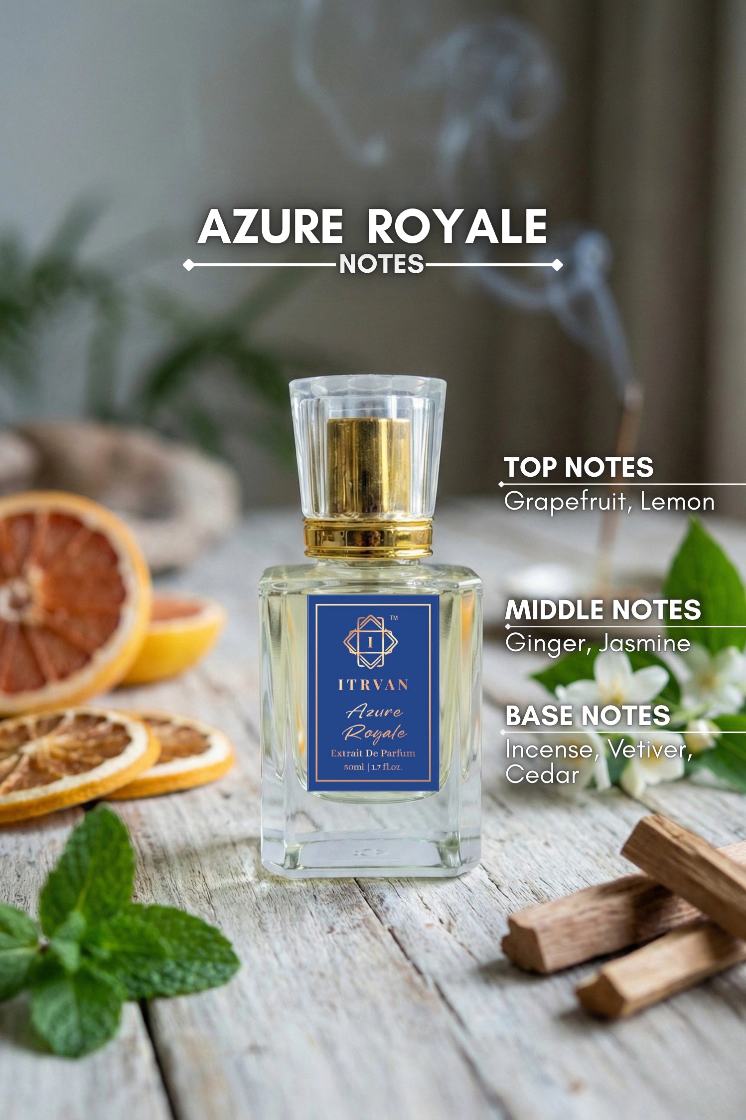 Azure Royale – Extrait De Parfum Itrvan Perfumes