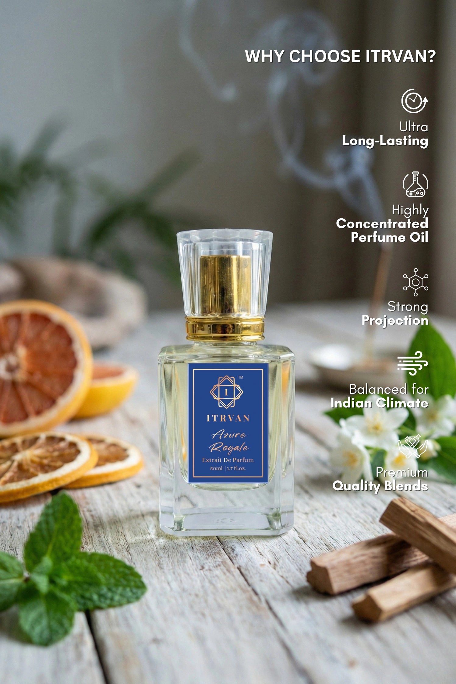Azure Royale – Extrait De Parfum Itrvan Perfumes