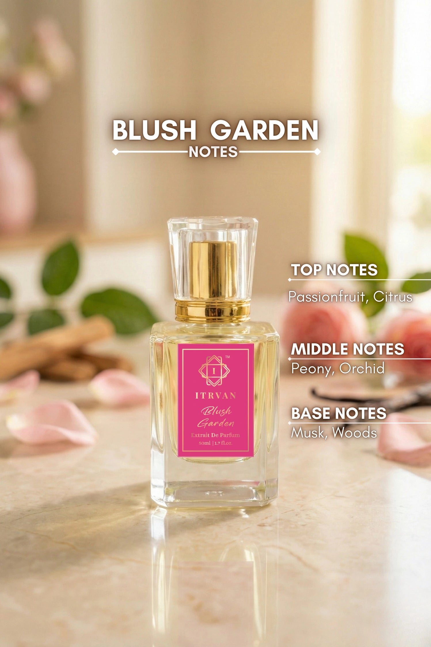 Blush Garden – Extrait De Parfum Itrvan Perfumes