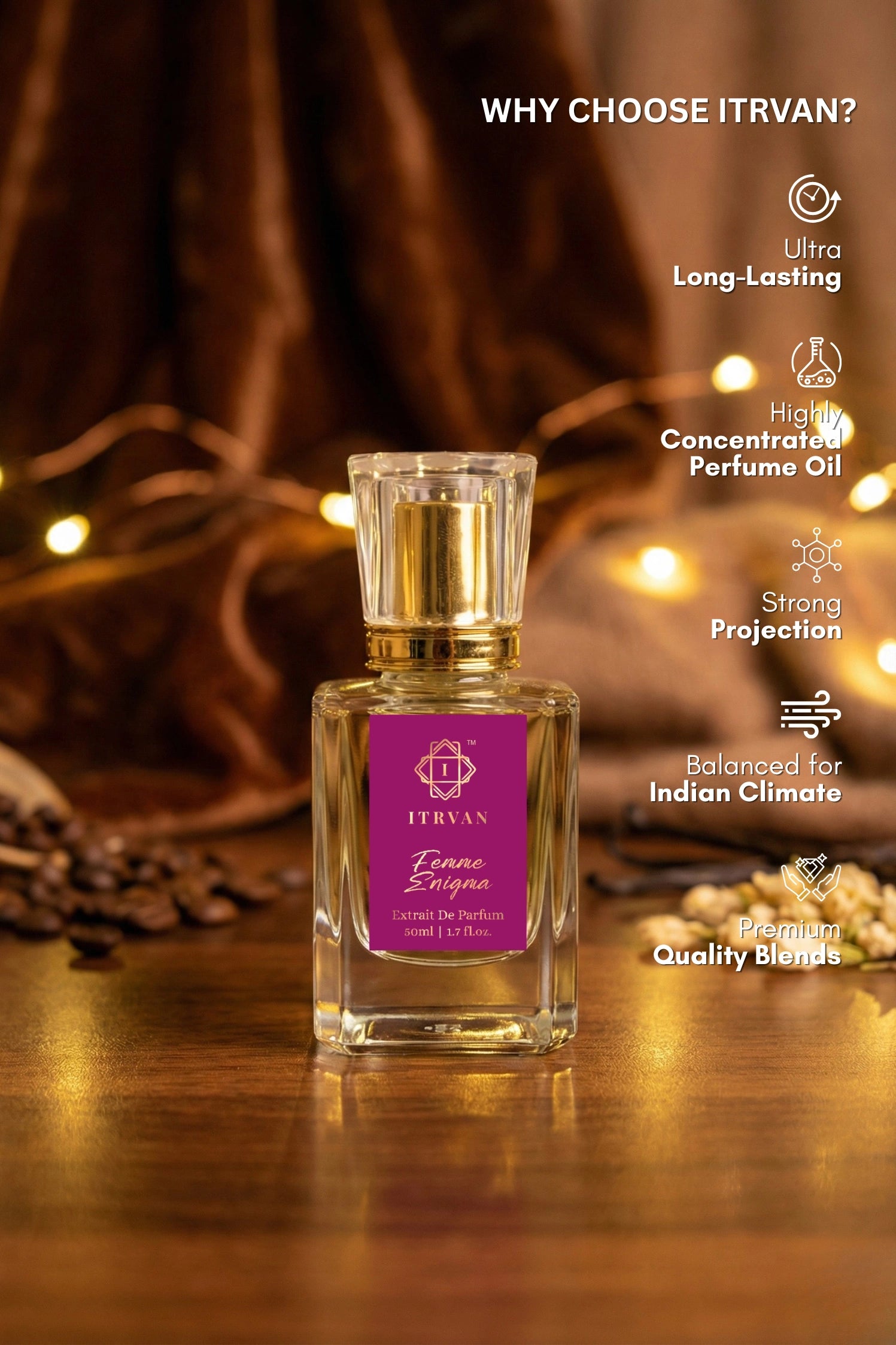 Femme Enigma – Extrait De Parfum Itrvan Perfumes