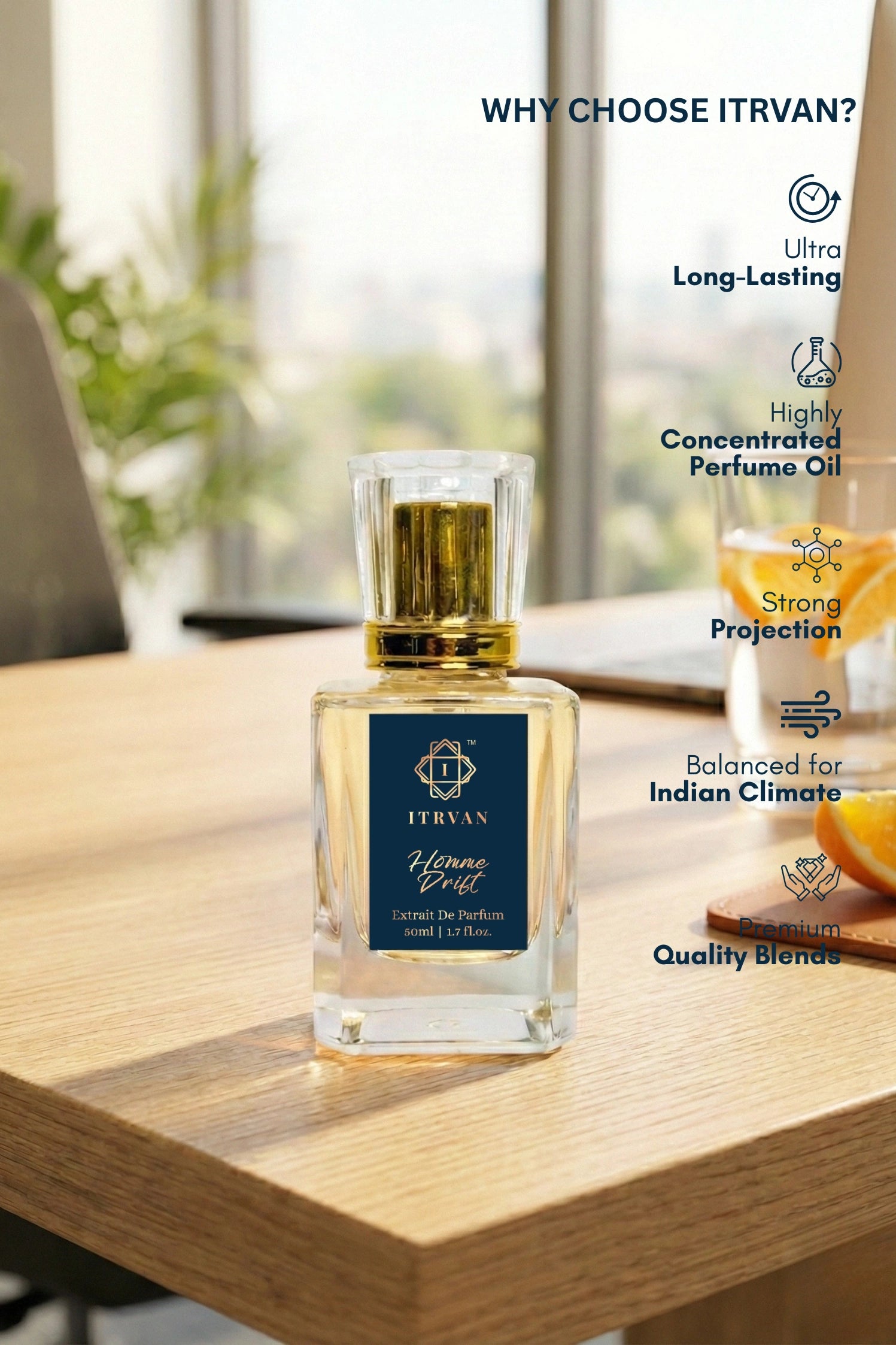 Homme Drift – Extrait De Parfum Itrvan Perfumes