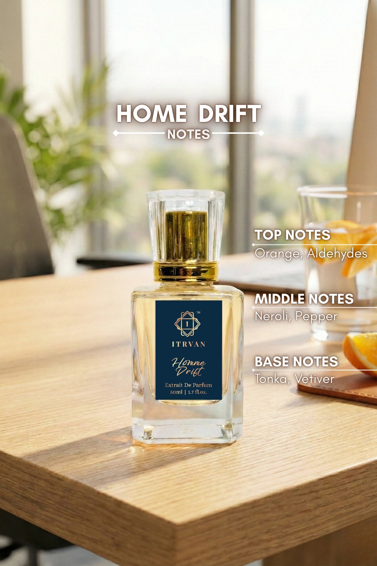 Homme Drift – Extrait De Parfum Itrvan Perfumes