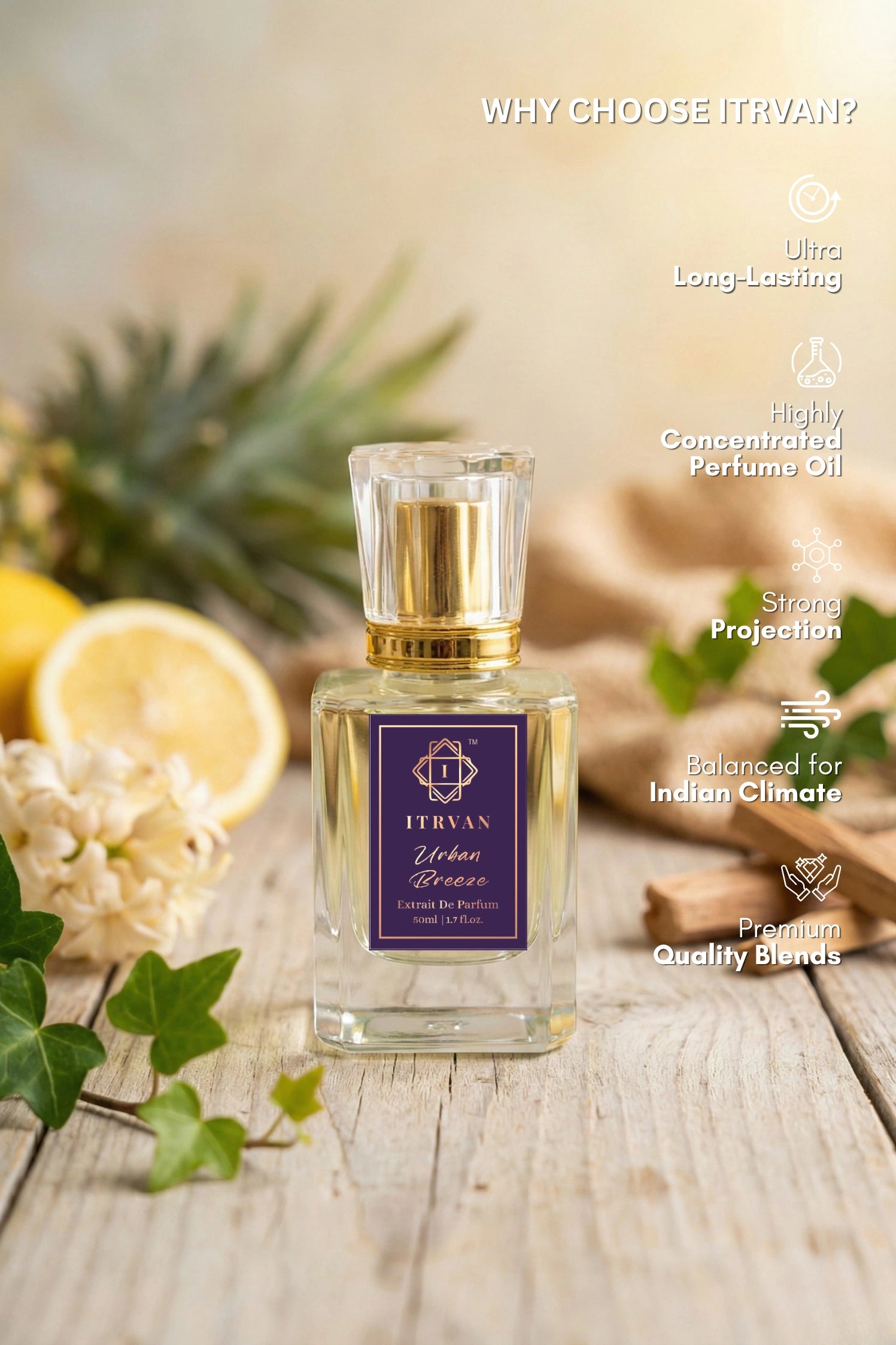 Urban Breeze –Extrait De Parfum Itrvan Perfumes