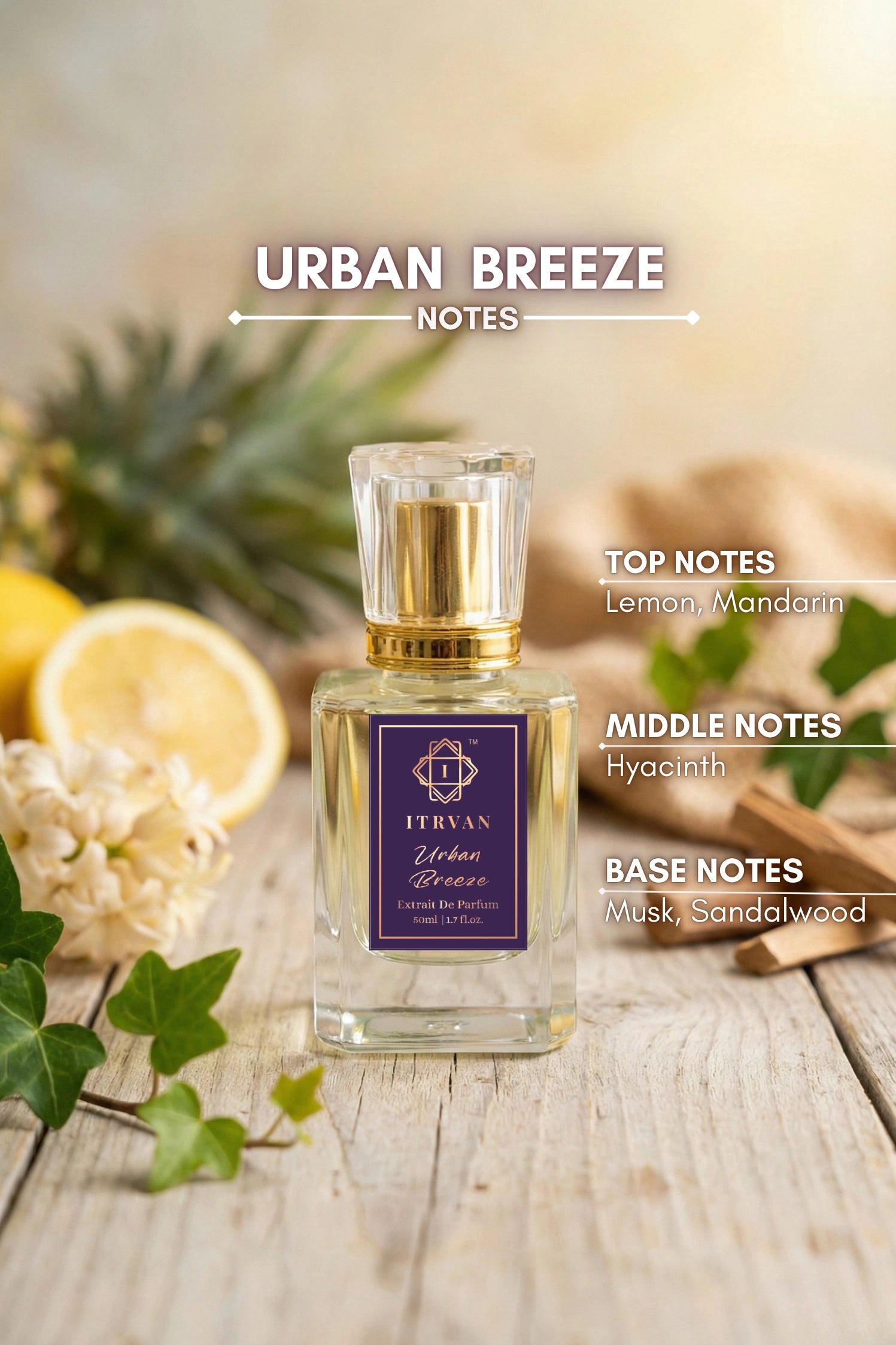 Urban Breeze –Extrait De Parfum Itrvan Perfumes