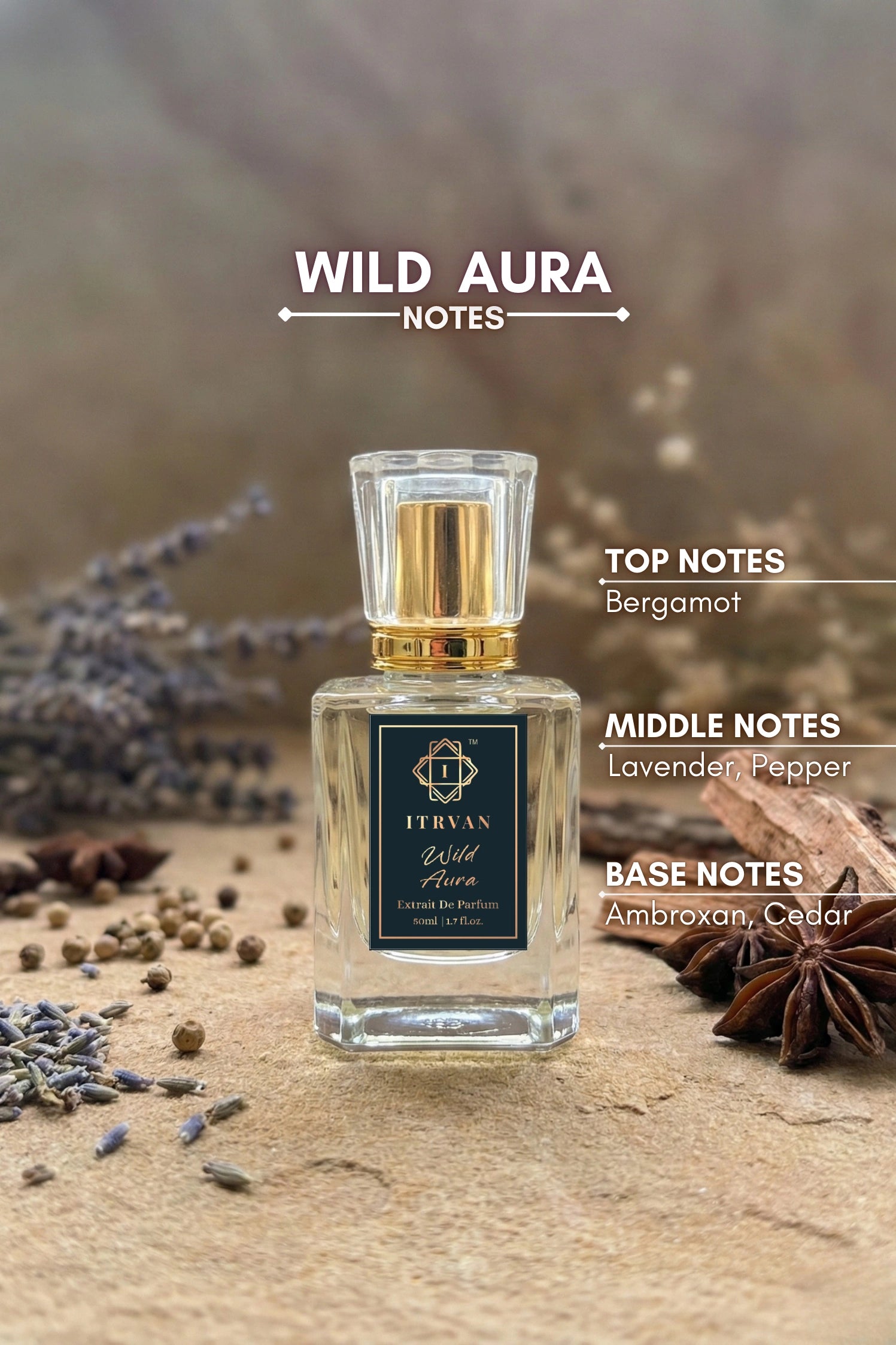Wild Aura – Extrait De Parfum Itrvan Perfumes
