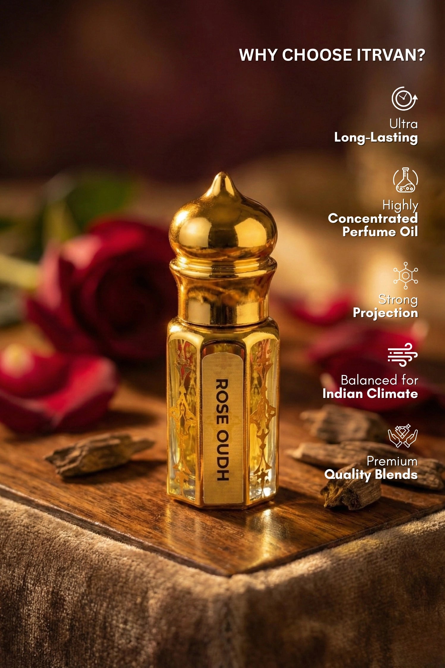Rose Oudh – Attar Itrvan Perfumes
